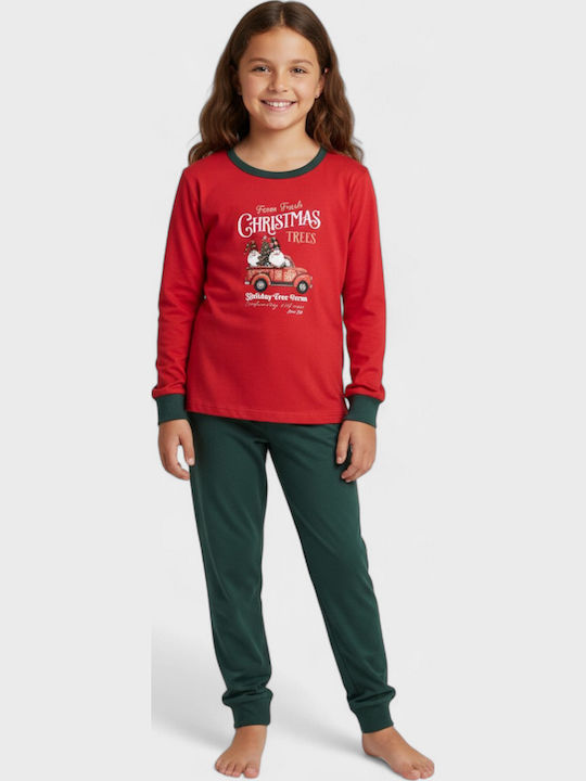 Nina Club Kids' Pajamas Winter Red