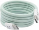 Blue Eagle Be-dcccm-04 Magnetic 60W Data Cable USB Type-C Type-C Length 1m Light Green