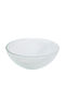 Atmosphera Glass Salad Bowl Transparent 24x24cm