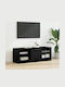 TV Stand Black Oak M102xD35xH36.5cm