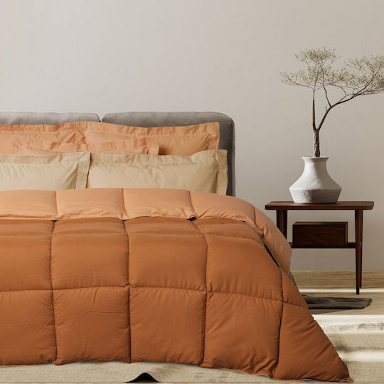 Das Home Μονό 160x220εκ. 9694 Happy Salmon, Teracotta
