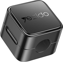 Yesido 4 Bucăți Organizator de Cabluri C216bl Clipsuri Magnetice Adeziv Puternic Design Mini Negru C216;bl