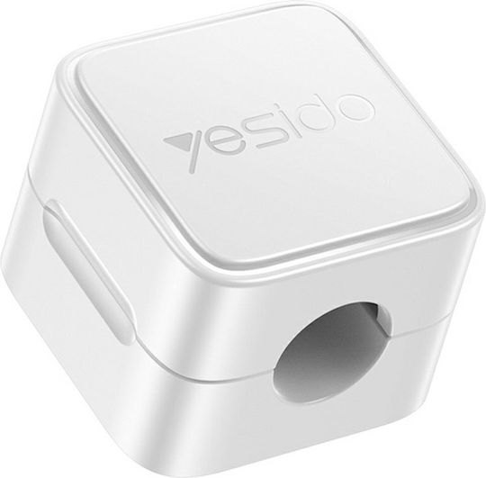 Yesido 4 Pack Cable Organizer C216wh Magnetic Cable Clips Strong Adhesive Mini Design White C216;wh