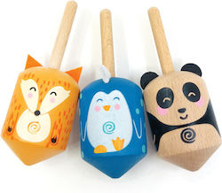 Svoora Wooden Spinning Top (Miscellaneous Designs)