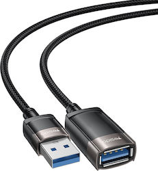 Yesido USB 2.0 USB-A-Stecker zu USB-A-Buchse Grau 1,5 m