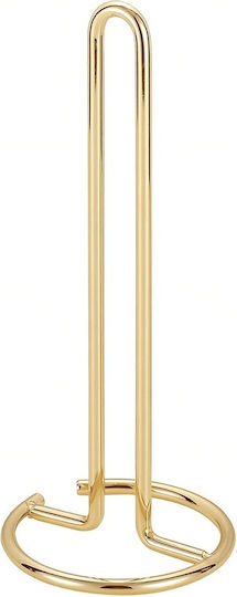 Metallic Gold Paper Towel Holder 31cm