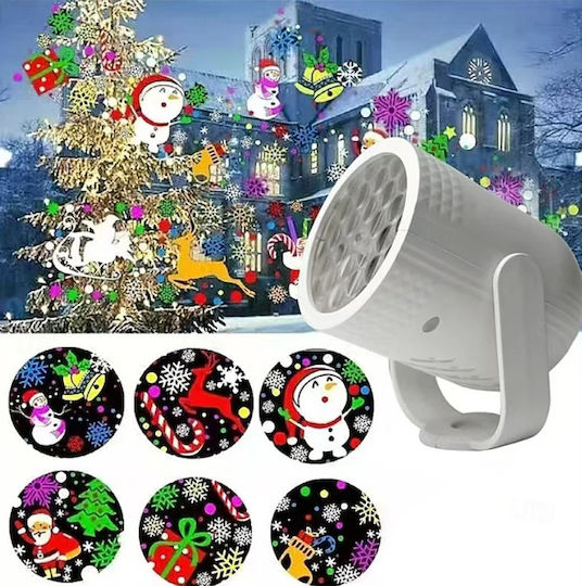 Christmas Spotlight RGB 16 Christmas Motifs Andowl Q-rg22 White