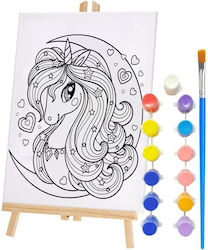 Hölzene Staffelei Pony Leinwand 30×40cm