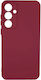 Samsung Galaxy A55 Silky Soft Touch Silikon Burgundische Kamera Schutz