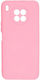 Honor 50 Lite Huawei Nova 8i Silky Soft Touch Silicone Pink Mobile Phone Case Camera Protection