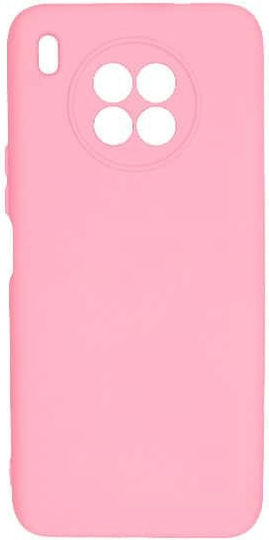 Honor 50 Lite Huawei Nova 8i Silky Soft Touch Silicone Pink Mobile Phone Case Camera Protection