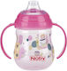 Nuby Educational Sippy Cup Silicone with Handle...