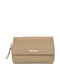 Small Leather Women's Wallet Classic Beige