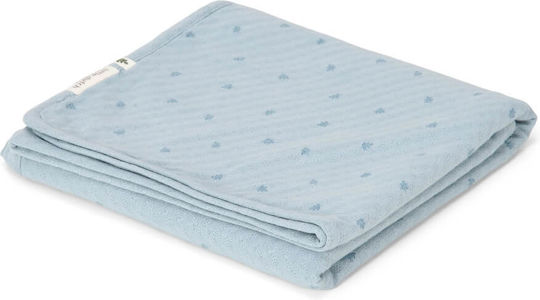 Little Dutch Blanket Cot Summer Pure Blue 110x140cm