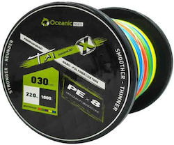 Oceanic Team Tai Advanced X Pex8 1000m Multicolored 0.50mm