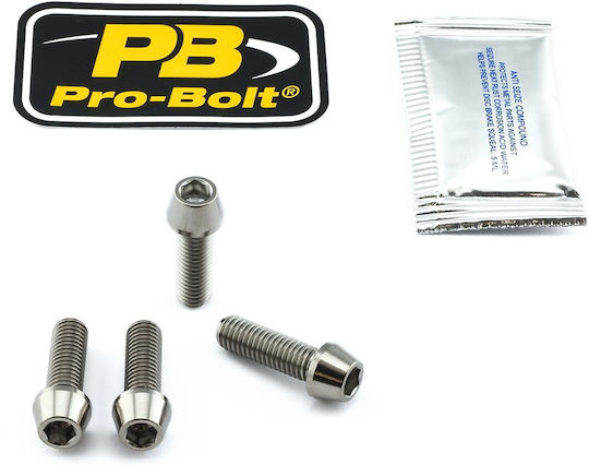 Pro Bolt Front Titanium Tifapinch230 Ktm Sx-f 450 11-19 Bmw F 800 Gs Abs 08-12 Raw