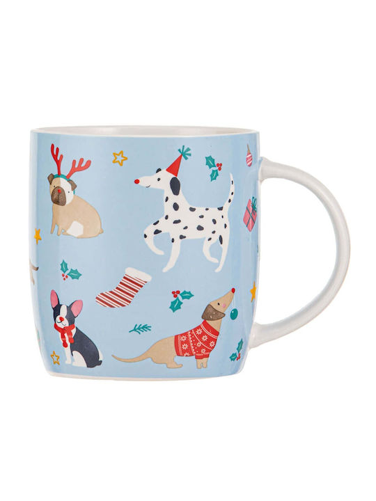Weihnachtlicher Becher Pawsome Christmas 73097 350ml Mehrfarbige Ladelle