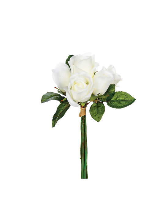 Künstlicher Blumenstrauß 30cm A-s Rosen 110347 Kunststoff
