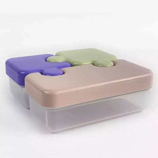 Pandaboo Plastic Kids' Food Container Pink
