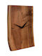 Polihome Wall Clock Wooden 22x3cm