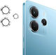 Προστασία Κάμερας Tempered Glass Xiaomi Redmi Note 14 4g Μεταλλικό Ασημί
