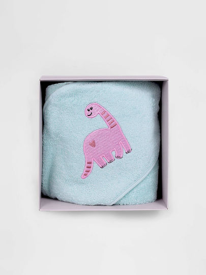 Sunshine Baby Hooded Towel Light Blue 75x75cm