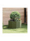 vidaXL Topf Metallisch Green 60x60x35cm.