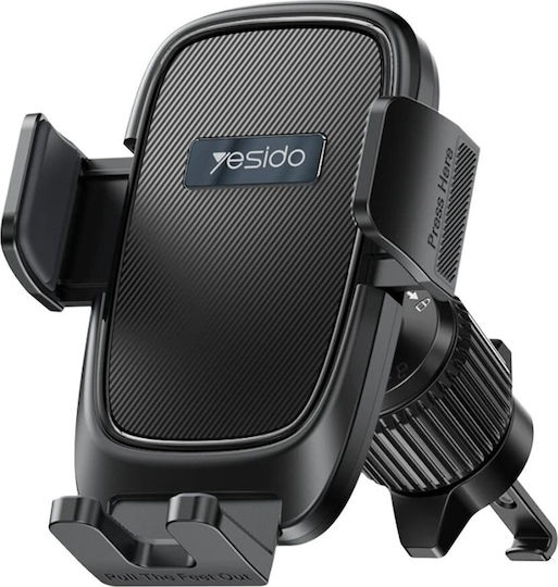 Yesido Car Mobile Mount 4.7" - 7.2" with Adjustable Hooks Black