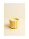 Aromatic Handmade Soy Candle Soft Yellow Jar