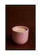 Aromatic Handmade Soy Candle Pink Jar