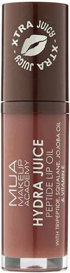 MUA Hydra Juice Peptide Lip Oil Mocha Muse 7ml
