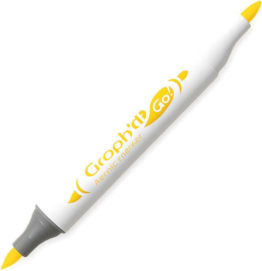 Acrylmarker Graph It Doppelspitze Pinsel Egg White 1100