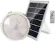 Suspendata Lampă Solară 20W Verde cu Fotocelulă și Telecomandă