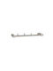 Bronze Art Bathroom Hooks & Hangers Hook 4 Prongs with Screws 25x6cm Inox Silver
