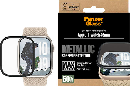 PanzerGlass Защитен екран за Apple Watch 46 мм 1бр