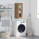 vidaXL Cabinet de baie L34.5xA34xÎ90cm Stejar