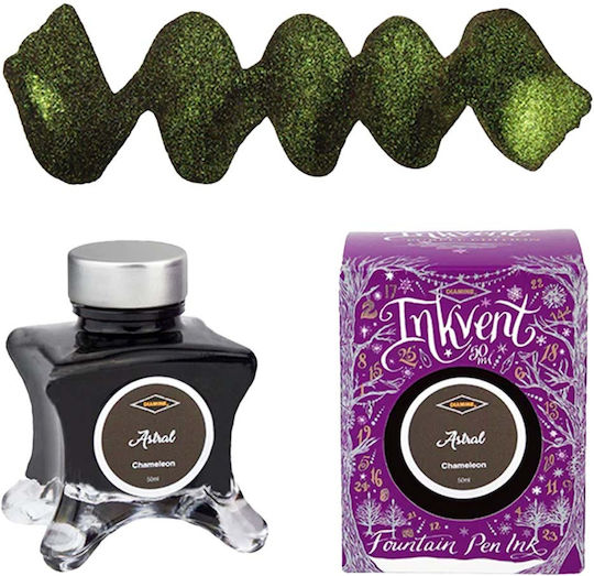 Diamine Ανταλλακτικό Μελάνι για Πένα Broad Inkvent Purple Edition Chameleon Astral 50ml