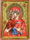 Athonite Iconography Holy Mary Glykofilousa