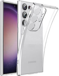 Samsung Galaxy S24 Ultra Silikon Transparente Kamera Schutz Hülle Samsung Galaxy S24 Ultra Silikon Transparente Kamera Schutz Hülle