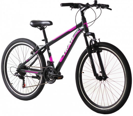 Trail 24" Kids' Mountain Bike Black