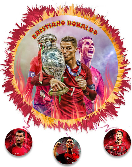 Pinata Footballer – Cristiano Ronaldo 40x40cm 553153 Bal-553153-ronaldo