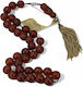 Amber Worry Beads with Tassel with 33 Beads
