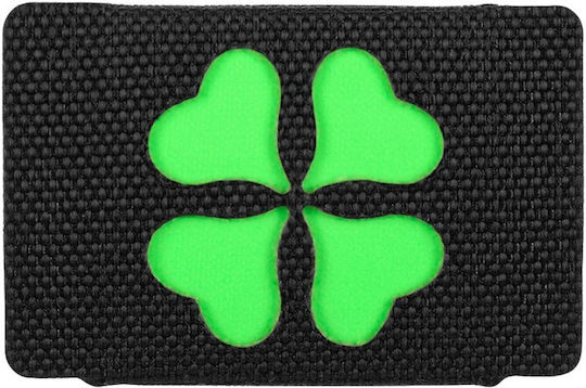 Molle Patch Clover-molle Εμβλημα Τριφύλλι 01-black-μαύρο