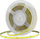 Ταινία Cob 12v 5m 320 Led Ανά Μέτρο 14w/m Ψυχρό Λευκό 6500k Rz-0018
