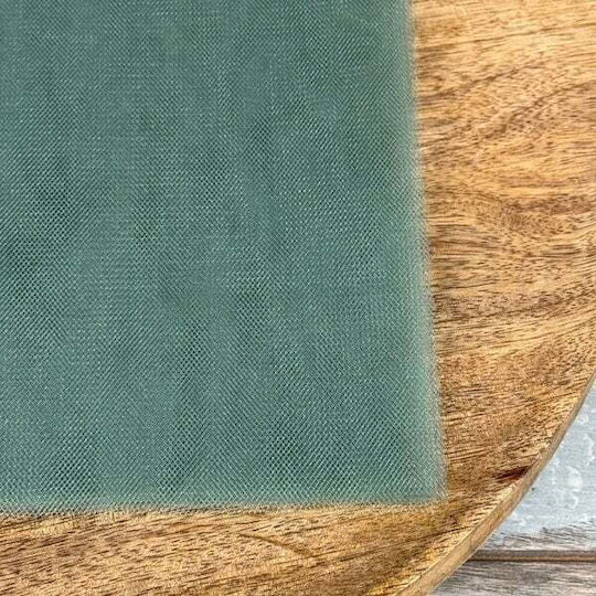Μαντηλι Τουλι Κρυσταλιζε Σet 100 25χ25cm Πρασινο Τσαγαλι