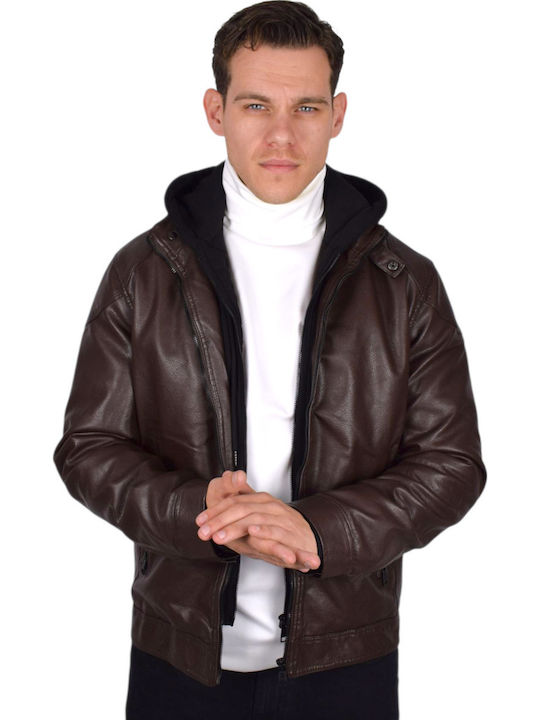 Camaro Lederjacke Jacke Tan
