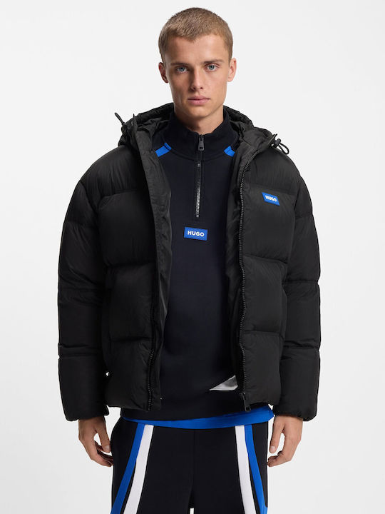 Jacke Puffer Wasserdicht Black