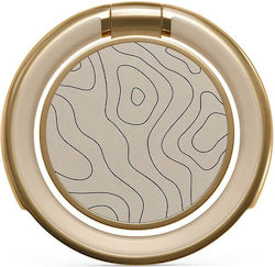 Burga Ring Holder Δαχτυλίδι Συγκράτησης Κινητού Βάση Στήριξης Gold Wild Terrain