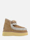 Eskimo Leder Stiefeletten Damen Braun