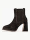 Ghete Dama Chelsea De Piele Maro